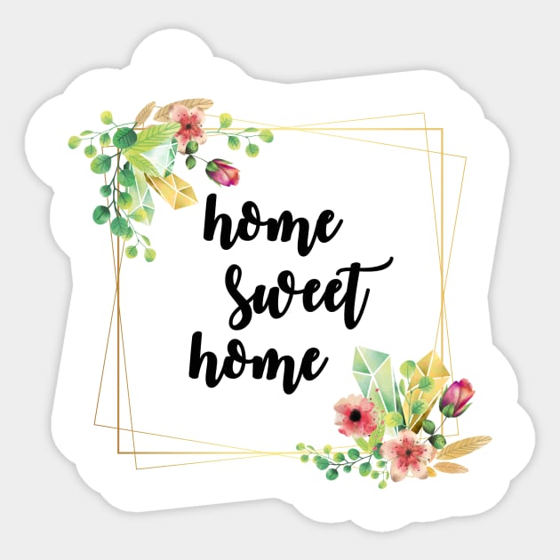 Home Sweet Home Sticker by thedailysoe